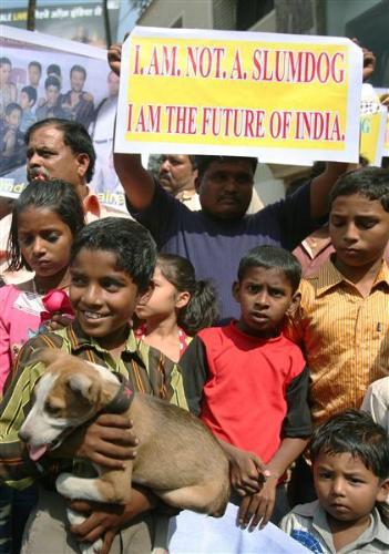 Millionaires not slumdogs - Poor children from the streets of mumbai.
