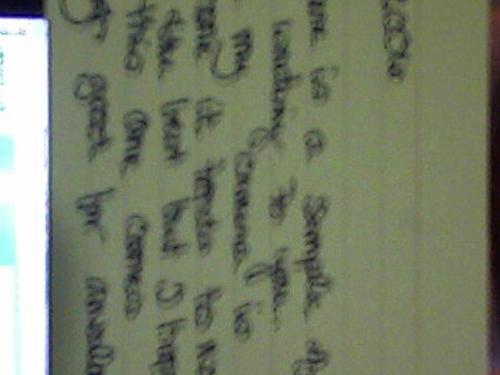 another sample - sorry its sideways