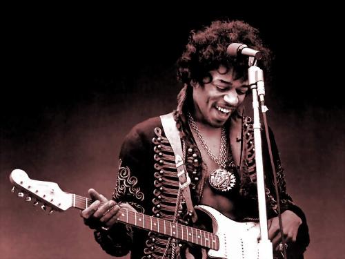 Jimi Hendrix - Great Picture Ai - The Legend.