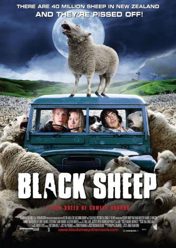 Cover of the movie "Black Sheep" - This one of the maybe two promotional poster for the movie "Black Sheep"