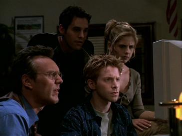 scoobies - The scooby gang in their most powerful weapon: research!