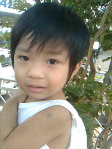 This is my little boy! - This is my son Nathan.