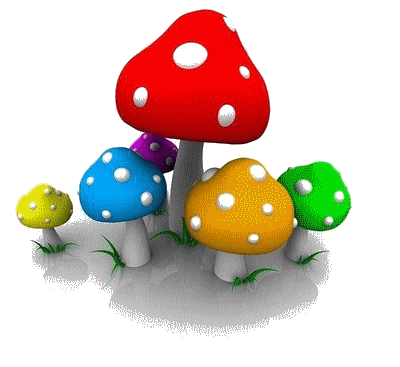 Mushrooms - Mushrooms made in Computer animation.