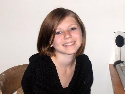 my daughter - chloe aged 12yrs