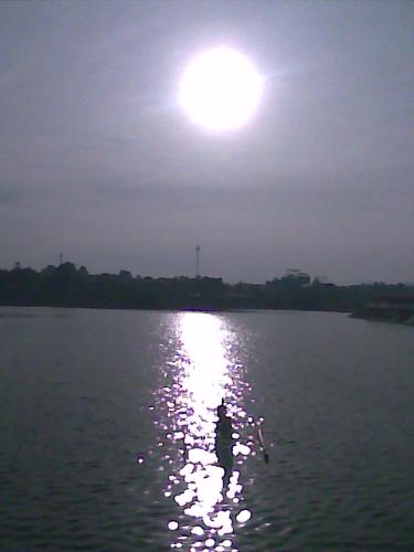 at the pier... - this picture taken at 630am
