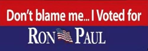 im not to blame - dont blame me!
