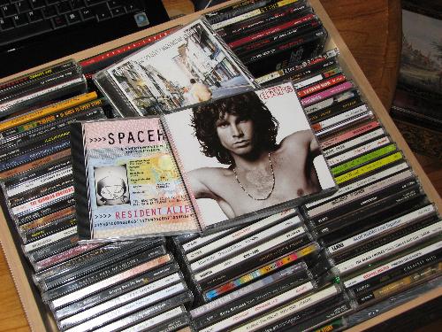 Music CD Collection - Music to add to a playlist.
