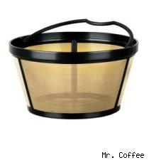 Mr.Coffee Filter - This a a photo of a Mr.coffee reusable coffee filter..