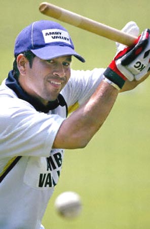 Sachin - Here is our little master,Sachin Tendulkar.World's greatest player.