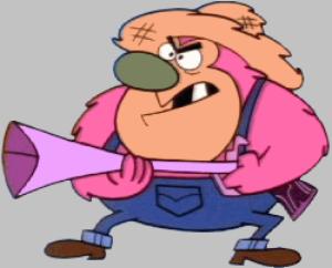 Fuzzy Lumpkins - Power puff villain with no hygiene at all.
