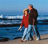 healthy living - No matter whether you are young or old you should still remember to get out and walk and stay healthy.