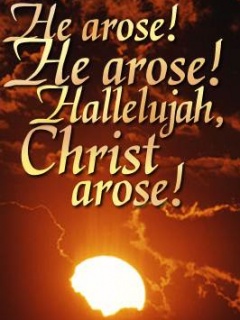 christ - jesus christ died for us, and the third day he arose