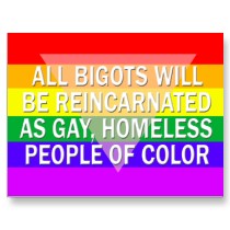 bigotry - Humor and searing wit always make me feel better about the evil men perpetrate on one another, although it is no less wrong and sad.
