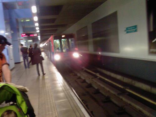 London's Docklands Light Railway train - London's newest rail network