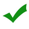Check symbol - Internet explorer spell checker is best for me.