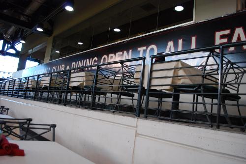 Arizona Baseball Club - restaurant inside of Chase Field, Phoenix, AZ