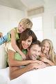 expressing our love towards our child - happy family
