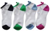 Socks - Different kinds of socks hanging on a line.