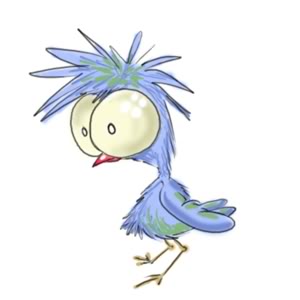 single bird - please help me. I can not fly now. I am alone