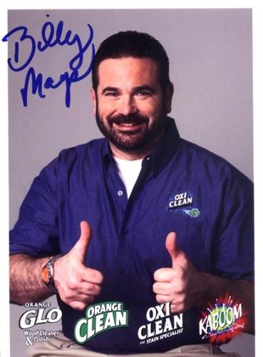 Billy Mays - Very energetic spokesperson for many products. But he died over two months ago; isn't it time we let him rest???