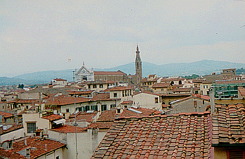 Rooftops of Florence - Taken from the top of a gallery in Florence Italy
