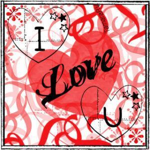 Love frame - Some love artsy thing.