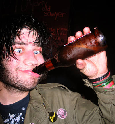 Drunk guy - Someone guy who's drunk out of his mind!
