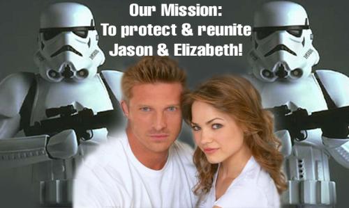 Storm Troopers - Jason and Elizabeth---the storm troopers