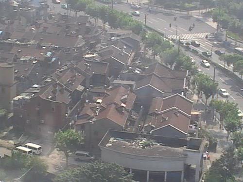 What you see below Greenland Jiulong Hotel at Shan - This is the picture that I got when I took pictures at my room last Sept. 17 at shanghai.