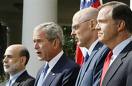 Bernanke so sneaky fox - Picture of Bush advisors and Ben Bernanke treasury