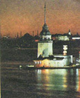 They tell me Turkey is beautiful, I know the men a - Bosphurus in turkey at night time