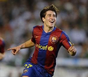 Bojan Krkic - A photo of one of the promising Barcelona players, Bojan.