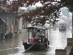 Wuzhen, an old water village (Venice of China) - Wuzhen is an old water village and known as the Venice of China!Wuzhen Town, in Tongxiang City, Zhejiang Province, has a history of more than 1,000 years. Over 80% of the ancient residential houses, workshops, post office & stores still standing on the banks of the rivers have remained unchanged, lending an atmosphere of antiquity:)