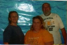 friends - me hubby and friend debbie