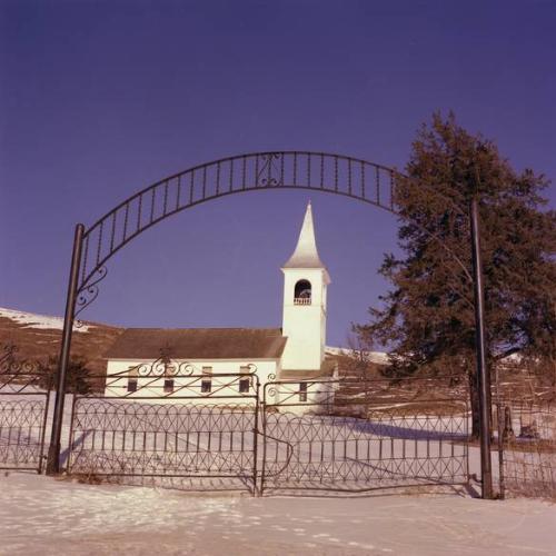 Danish Church in Blencoe, IA - The earliest church in the Blencoe, IA area and is located near a hillside cemetary in the historic Loess Hills scenic byway.