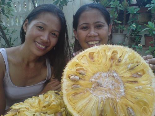 my friend - sunday party..jackfruit party