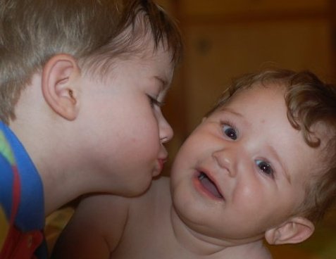 My boys! - My two children whom I love with all my heart! Anders is 2 1/2 and Wylder is 5 months. I already can see a beautiful bond between these two and I look forward to the many years ahead to watch them both grow!