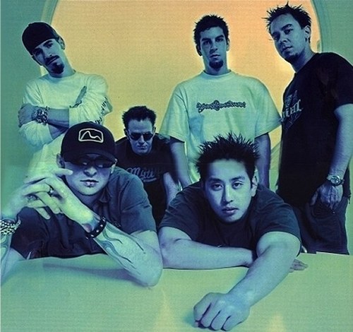 linkin park - on the sofa, the linkin park group.