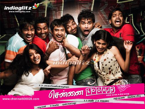 chennai 28-tamil movie - movie s abt 11 ppl who form a local cricket team.. the friendship between dem ,their love affairs, r very wel portraied in de movie