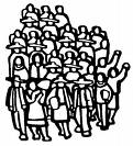 charicature of people - Group of people from different places