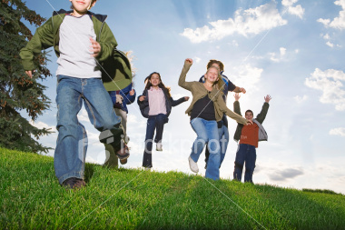 Having fun - Kids playing
