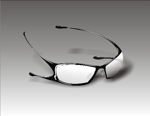 3d glass - its not a image ,i did tat using a software called corel draw