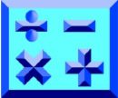 Blue Math - math signs for addition,subtraction,multiply and divide 