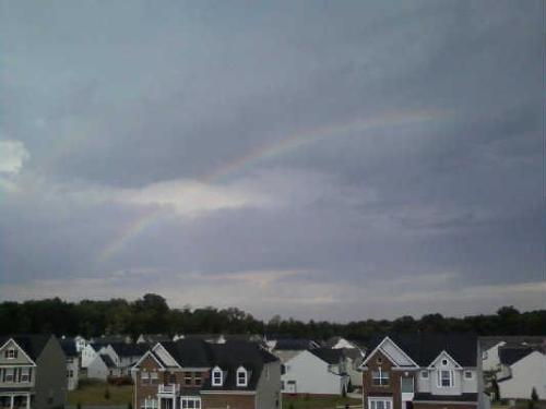 Rainbow in Martinsburg - Second rainbow I've seen in less than a month! Beautiful! Rainbow in Martinsburg - Second rainbow I've seen in less than a month! Beautiful!