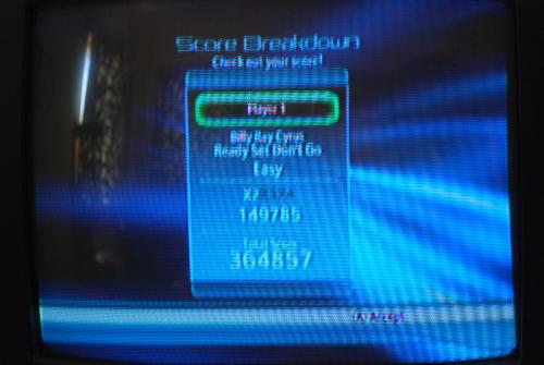 Disney Sing It - screenshot of playing Disney Sing It video game of Nintendo Wii