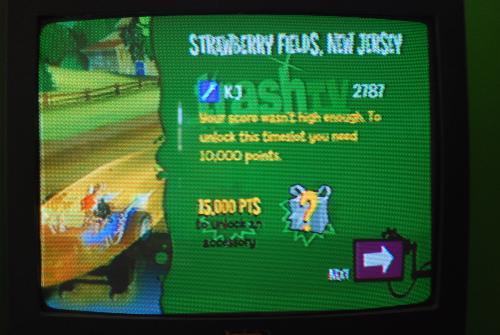 Rayman Raving Rabbids TV Party - screenshot of playing the game on the Wii