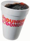 Dunkins coffee - cup of coffee from dunkins