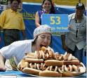 food eating contest burger  - food eating contest