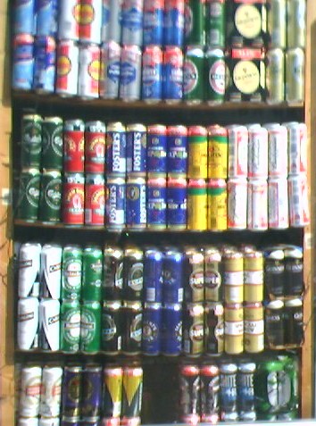 Booze Window - My personal booze window, where I keep all sorts of holy nectars ;)