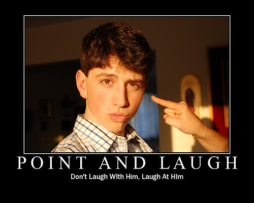 Point&Laugh - Because someone will just do it to you.